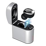 Mini Wireless Earbud, GRDE Ture Invisible V4.2 Wireless Headphone Wireless Bluetooth Earbud 3D Stereo Sound in-Ear Car Bluetooth Headset with Charging Case, Built-in Microphone for Sport Running