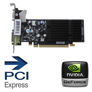 XFX nVidia GeForce 8400GS 512 MB VGA/DVI PCI-Express Video Card PVT86SYHLG Click Here
