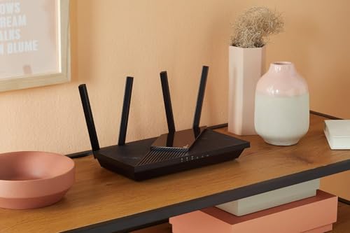 TP-Link Archer AX55 AX3000Mbps WiFi 6 Router, WiFi Router, Gigabit Ports, Internet Booster, WiFi Booster, Ultra-Low Latency, 160MHZ Bandwidth, EasyMesh, WPA3, Ideal for Gaming, Compatible with Alexa