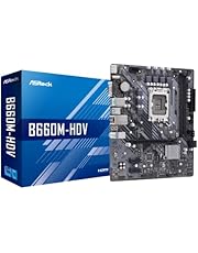 ASRock B660M MicroATX Motherboard B660M-HDV Intel B660 Series CPU (LGA1700) Compatible