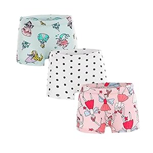 NIDONE Baby Meisje Ondergoed Boxer Baby Ondergoed Peuter Gedrukt Katoen Ondergoed Roze 100cm 3 STKS