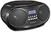 Insignia – CD Boombox with AM/FM Tuner – Blackthumb 1