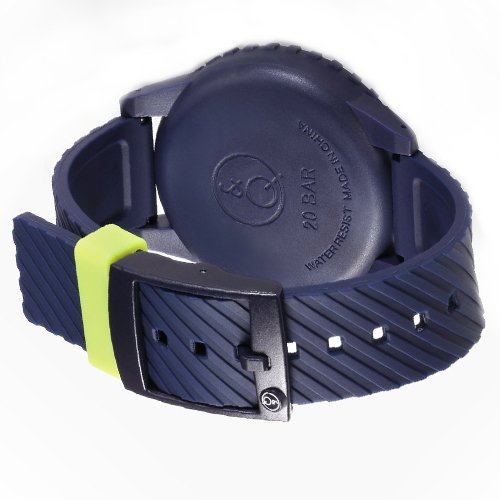 Q Q Smilesolar bar Series Black Dial X Dark Blue Strap Rp06j004y Powered By Solar Pricepulse