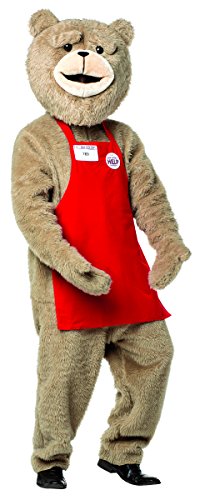 Rasta Imposta Men's Ted 2 Kit-Apron, Red, One Size