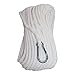 SGT KNOTS Polypropylene Braided Anchor Rope Hollow Braid Boat Anchor Line with Spring Snap Hook - Lines for Marine Use, Fishing, Small Boats