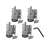 Rok Hardware 4 Pack Heavy Duty 8000 LB Capacity Adjustable Furniture Leg Leveler