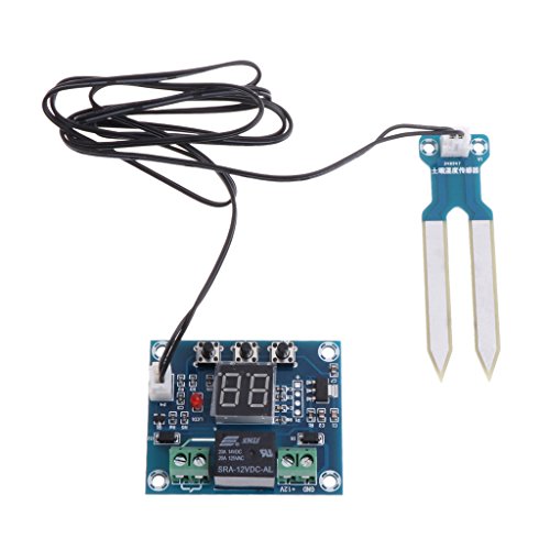 Qisuw 12V Soil Humidity Sensor Automatic Watering Controller Irrigation System Module - Thumbnail 7