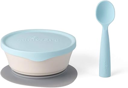 Amazon ティーレックス Miniware 幼児と環境にやさしいキャッサバ由来の素材で作られた食器 シリアルボウル スプーンセット アクア ベビー マタニティ ベビー マタニティ 通販
