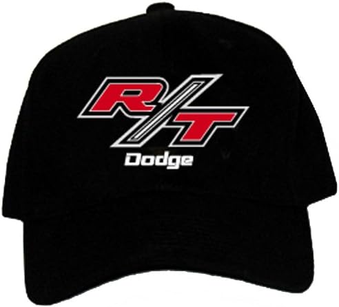 Dodge R/T Hat Embroidered Cap, Black