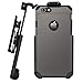ImpactStrong Heavy Duty Case and Belt Clip Combo for iPhone 6 / 6s, Dual Layer Drop Protection Cover and Holster, Gun Metal