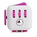 Omaky Fidget Cube Relieves Stress And Anxiety for Children and Adults Anxiety Attention Toy ,Ship From USA (Rose White)