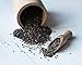 Food to Live - Organic Black Chia Seeds, 1 Pound Non-GMO, Whole, Sproutable, Vegan, Kosher, Keto, Sirtfood, Bulk. Rich in Essential Fatty Acids, Fiber, Protein.