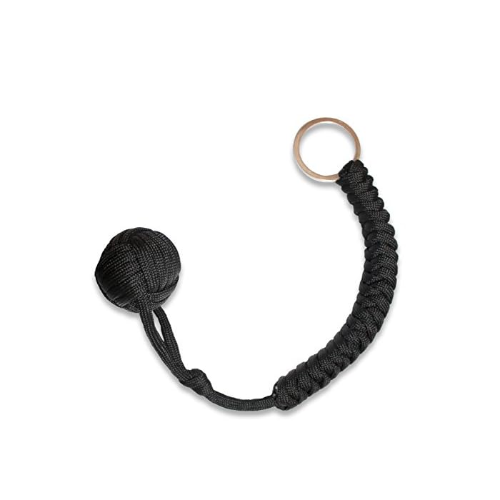 Buy Monkey Fist Paracord Self Defense Keychain 550 Tensile Military