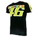 Valentino Rossi VR46 Moto GP The Doctor Black T-shirt Official 2017
