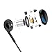 Earbuds, MXditect 2 Pack Headphones with Mic Stereo Earphones for iPhone Android Windows Black