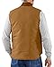 Carhartt Men's Arctic-Quilt Lined Duck Vest (Regular and Big & Tall Sizes), Brown, Medium