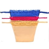 LerBen Women's 3pcs Sexy Lace Modesty Panel, Clip On Mock Camisoles