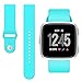 Humenn Sport Bands Compatible for Fitbit Versa, Silicone Accessory Strap Band Compatible for Fitbit Versa Smartwatch Large Small