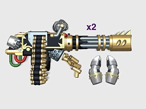 shapeways Base - Mega Chaos Ripcannon w/Arms, Smooth Fine Detail Plastic: Medium
