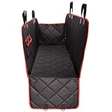 Pet Seat Covers - Back Seat Cover For Dogs - Pet Seat Cover for Cars Trucks and SUVs - 600D Polyester 100% Waterproof - Heavy-Duty Build & Non-Slip Backing - Pet Seat Hammock by Drabday