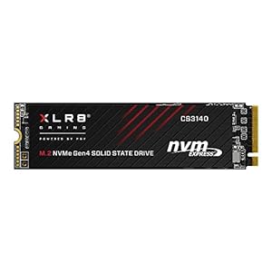 PNY XLR8 CS3140 M.2 NVMe Gen4 x4 Internal Solid State Drive (SSD) 2TB, Read Speed up to 7500 MB/s, Write Speed up to…