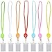 LED Light Up Cruise Lanyard Christmas Necklace Gifts Keychain ID Card Badge Key Holder for Women Men Kids Students Office Worker [7 Pack, Colorful]