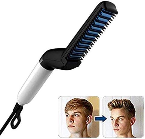 99native Quick Hair Styler for Men - Curling Iron & Side Straighter Hair Comb Hairdresser hair - Multifunctional Curler Hair Styling Tools (UK)