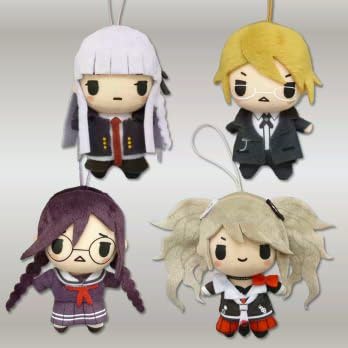 Amazon ダンガンロンパ 希望の学園と絶望の高校生 The Animation キャラクターぬいぐるみマスコット2 全4種セット ぬいぐるみ ホビー