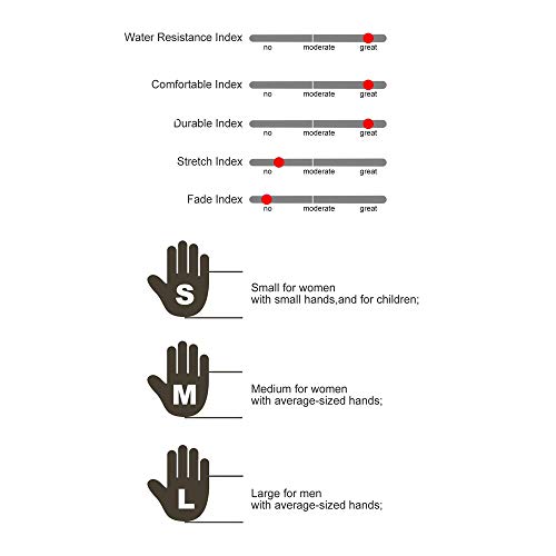 CNYE Aquatic Gloves for Water Aerobics Snorkeling - Webbed Swim Gloves Aqua Fit Training Gloves - Helping Upper Body Resistance - No Fading - Blue (M)