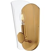 Maxim Lighting 32351CLNAB Armory - 1 Light Wall Sconce-11 Inches Tall and 5.75 Inches Wide, Finish Color: Natural Aged Brass