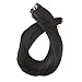 20 Inch Tape in Hair Straight Unprocessed Remy Human Hair Off Black Color 1B Seamless Skin Weft Invisible Glue in Hair Extensions 50g/20pcs
