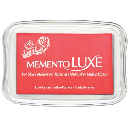 Tsukineko Memento Luxe Mixed Media Inkpad, Love Letter