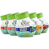 Stur - Classic Variety Pack, Natural Water Enhancer (5 Bottles, Makes 100 Flavored Waters) - Sugar Free, Zero Calories, Koshe