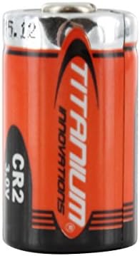 Titanium Innovations CR2 750mAh 3V 2.25A Lithium (LiMnO2) Button Top Photo Battery