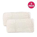 Think Crucial Replacement Mop Pads for Sienna Luna Floor Steamer Head Mops, Fit SSM-3006-CP - Fits Model SSM-3016 Washable & Reusable - Bulk (2 Pack)