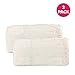 Think Crucial 2 Replacements for Sienna Luna Steamer Head Mop Pads Fit SSM-3006-CP, Washable & Reusable