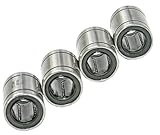 Pack of 4 LME16UU Linear Motion 16 mm Ball Bushings, Closed Type, Metric