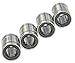 Pack of 4 LME16UU Linear Motion 16 mm Ball Bushings, Closed Type, Metric