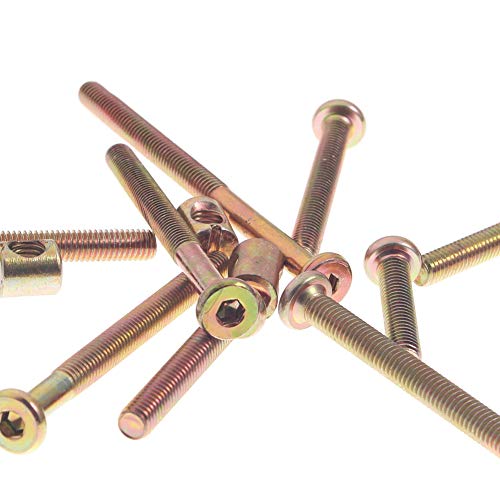 image for Sprite Science Baby Bed Crib Screws and Bolts Hardware Kit 16mm 20mm 3