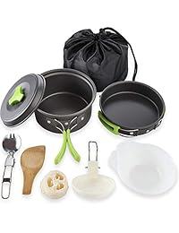 GoTravel2 Kit de cocina para camping, mochilero y