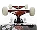 Punisher Skateboards Rose Complete 31-Inch Skateboard with Canadian Maple