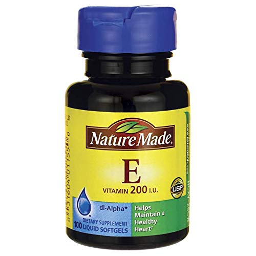 Nature Made Vitamin E 200 IU Softgels, 100 ct