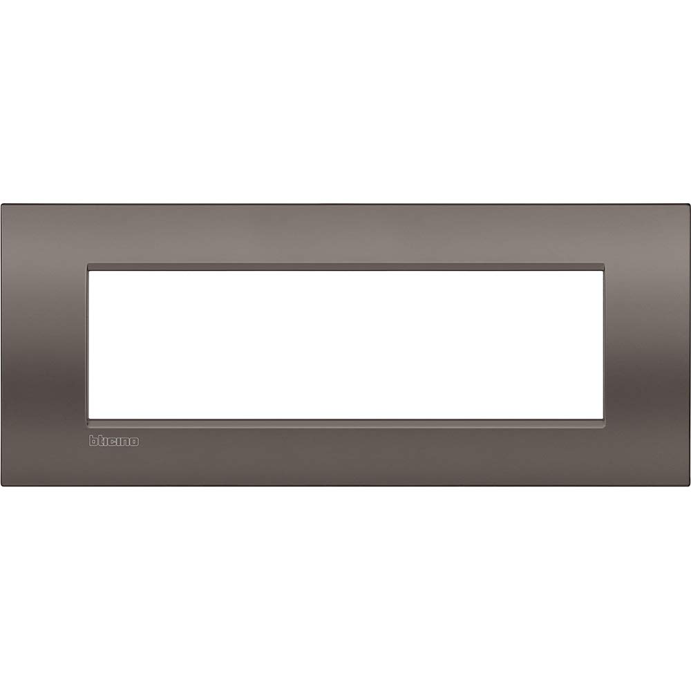 BTicino lnc4807cy Plate LIVINGLIGHT Air 7 Modules, Clay