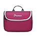 Mountaintop Toiletry Bags,Hanging Toiletry Kit For Men & Women-Portable Toiletries Kit For Makeup,Cosmetic,Shaving,Travel Accessories-6107 (Boysenberry)