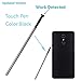 Alovexiong Black Touch Pen Screen Stylus Pen Can be Detected Replacement Parts for LG Stylo 4,Q Stylus,Q Stylus+,Q Stylus Plus,Stylus 4,Q Stylo 4,LG Q8