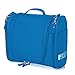 Hanging Toiletry Bag Travel Cosmetic Kit - Large Essentials Organizer - Sturdy Hook Makeup bag - Heavy Duty Waterproof for Men and Womens (Blue)