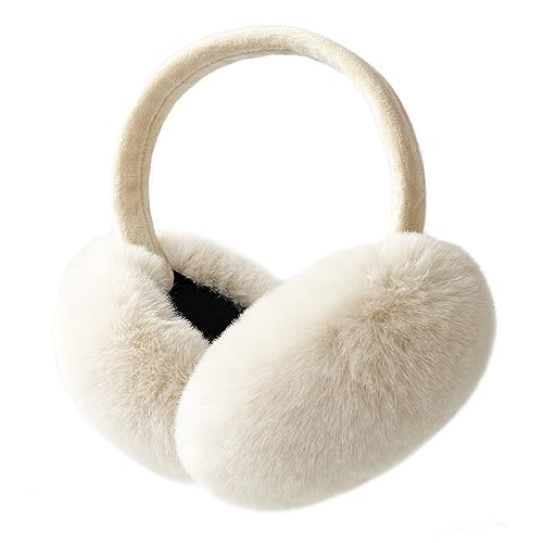 LCXSHYE Winter Ear muffs Faux Fur Warm Earmuffs Cute Foldable Outdoor Ear Warmers For Women Girls