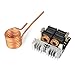 LeaningTech 1000W ZVS Low Voltage Induction Heating Board Module Tesla Coil 12V-48V Flyback Driver Heater DIY