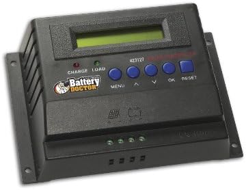 WirthCo 23127 Battery Doctor 12V/24V 30 Amp Digital Solar Regulator