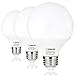 LOHAS LED Globe Lights, G25 LED Bulb, 9 Watt (60 Watt Equivalent) LED Vanity Light Bulbs (2700k) Warm White, Medium Base (E26), 270 Degree Beam, LED Globe Bulb for Home Lighting, Not Dimmable-3 Pack
